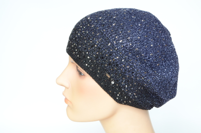 Берет итальянский Vizio 1203 В синий