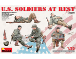 Сборная модель: (MiniArt 35200) Американские солдаты на отдыхе