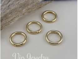 Замки, латунь, покрытие позолота, размер 21*3,5  мм