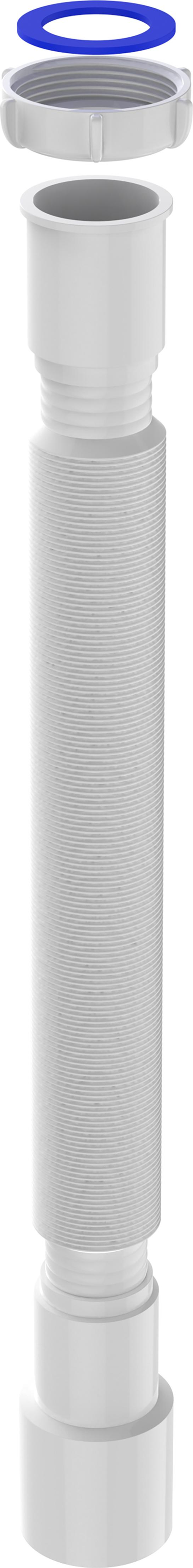 Гибкая труба 1 1/2"х40/50 удлиненная 1500 мм, T114-25-MR [56846]