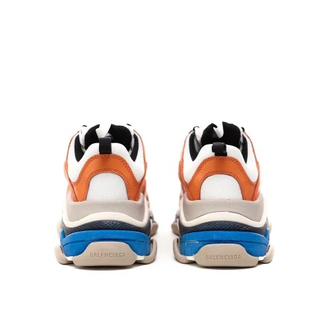 Кроссовки Balenciaga Triple S Orange Grey Black