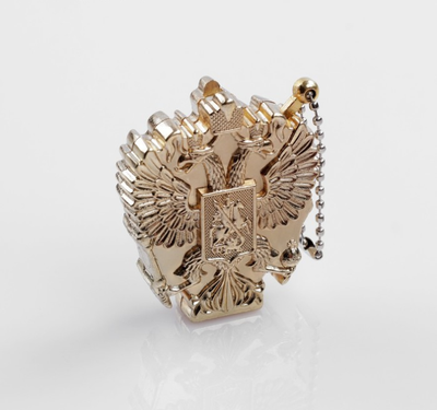 Зажигалка газовая "Орёл на щите", пьезо, микс 4.5х5.5 см