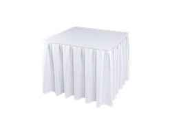 Фуршетная скатерть сборки 1к2 круглая