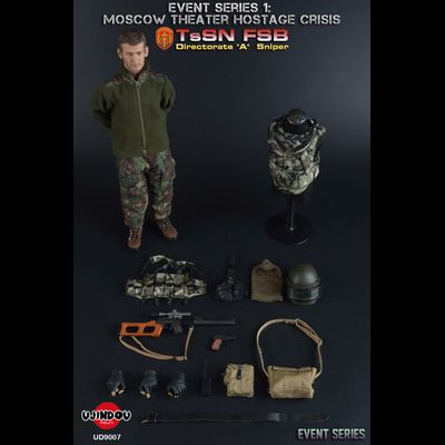 Спецназ ФСБ "Альфа" в Москве - Коллекционная ФИГУРКА 1/6 Moscow Theater Hostage Crisis (UD9007) - UJINDOU