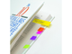 Клейкие закладки Post-it бумажные 5 цветов по 100 листов 12.7х44.4 мм