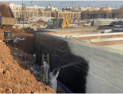 Гидроизоляция фундамента полимочевиной