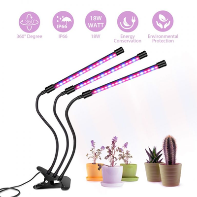 Фитолампа для растений на прищепке 3 Led Garden Light