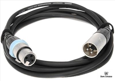 Фото микрофонного кабеля Cordial CCM 2.5 FM с  XLR разъемами