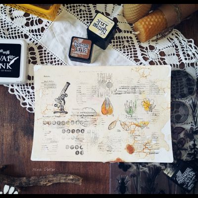 ФП штамп "Фон - трещины"