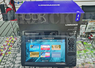 Эхолот-картплоттер Lowrance Hook Reveal 9 TripleShot русский язык