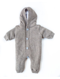 Комбинезон с подкладом бежевый