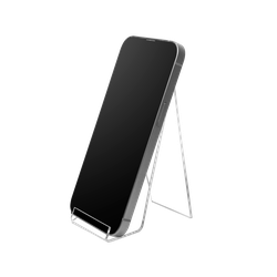 (ПОС0400) Подставка для телефона "CRYSTAL" из прозрачного оргстекла