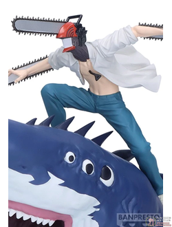 Фигурка Человек-бензопила и Бим Chainsaw Man & Beam FigLife! Banpresto купить