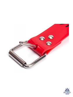 Ремень Scuba Brothers BH RED Silicone силиконовый 135см