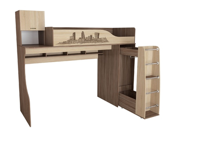 Кровать-чердак Орион Подростковая спальня (ТЭКС)