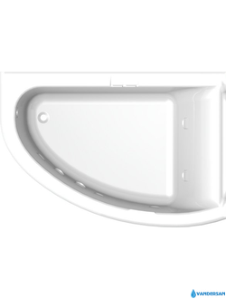 Ванна из литьевого мрамора Astra-Form Анастасия 182х125, правая