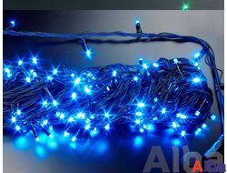 СИНЯЯ гирлянда Нить 20 м, 220В, ДИНАМИКА