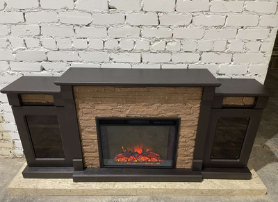 камин электрический Моника Премиум M4 с очагом Sparta 25.5 LED