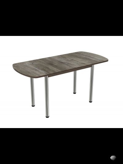 Стол кухонный раздвижной "Пластиковый", подстолье Прямое, разные цвета