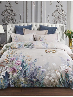 Постельное белье мако-сатин евро 200x220x1 250x270x1 50x70x4 TIS07-867