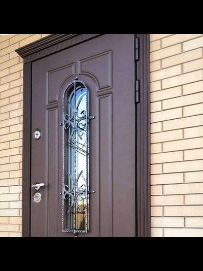 СТАЛЬНАЯ ЛИНИЯ®.БЕЛАРУСЬ. ГРАЦИЯ 92-УТ. ТЕРМОРАЗРЫВ. SteelLak КОРИЧНЕВЫЙ Ral 8017/SteelTex ТИК (ТЕМНОЕ ДЕРЕВО). ВЫСОКИЙ УРОВЕНЬ ЗАЩИТЫ ОТ ШУМА.