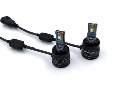 Светодиодные автолампы головного света Aozoom P9 H11/H8/H9 с вентилятором, 12V, 52W, 5500K, чип Korea WT52 (2шт)