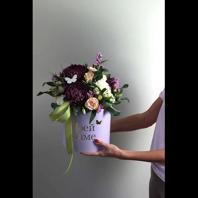 Цветочная композиция для мамы № 605