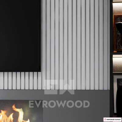 Стеновые панели Evrowood Панель PL04 в интерьере детально