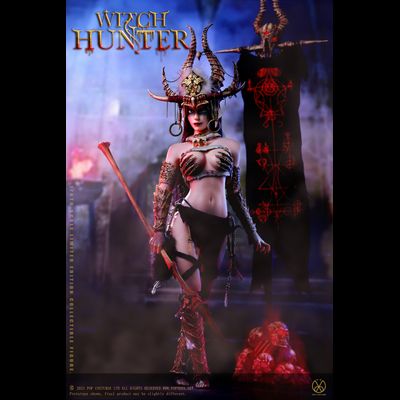 Шаманское знамя Смерти - КОЛЛЕКЦИОННАЯ ДИОРАМА 1/6 Bloody Shaman Aphaia Dead flag (WH003) - POPTOYS