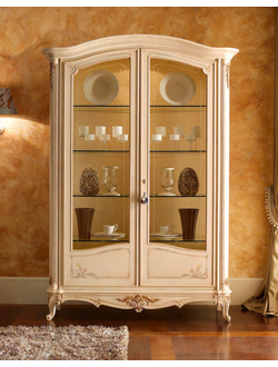 ВИТРИНА 2-Х ДВЕРНАЯ CPRB02/L (L156*P53*H221) LACCATO VALDERAMOBILI