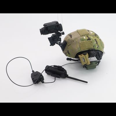 Шлем Fast с ПНВ, радиостанцией и наушниками (26050S) - Easy&amp;Simple