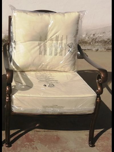 Кресло из литого алюминия Venice