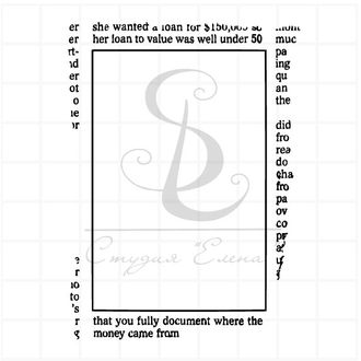 ФП штамп "Рамка в тексте" верт.