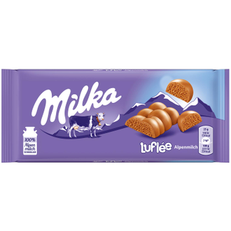 Milka Luflee Alpen Milk  100G (13 шт)