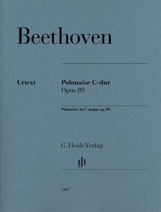 Beethoven. Polonaise C-dur op.89: für Klavier