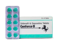 Cenforce D 100 мг + 60 мг (силденафил + дапоксетин) дженерик виагра