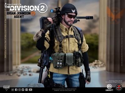 Агент Брайан Джонсон, The Division 2 (делюкс версия) - Коллекционная ФИГУРКА 1/6 Ubisoft The Division 2 Agent “Brian Johnson Deluxe Version (SSG-005) - SOLDIER STORY