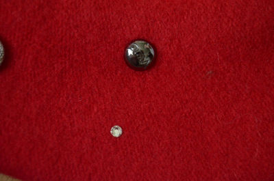 Vizio Италия 3633 берет фетровый красный 16 цвет фото