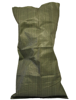 Мешок зеленый 55х95 см. для строительного мусора ШТУЧНО