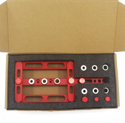 Кондуктор самоцентр подвижный для сверления с тремя отверстиями