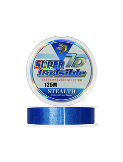 .Леска "SUPER 7D" invisible STEALTH 125м #0.18мм/ 10.0кг (цена за 10шт)