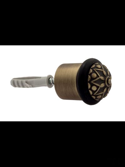 Упор дверной напольный Fratelli Cattini F4 BY матовая бронза