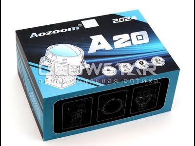 Билед модули Aozoom A20 2024 3.0 дюйма, 2 чипа, 5500K, 12V, 53W/70W, крепление 3R (комплект, 2шт)