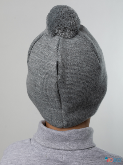 Шапка 24201-02 х/б подклад, серый 54-56