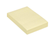 Стикеры Kores 75x50 мм пастельные желтые (1 блок, 100 листов)