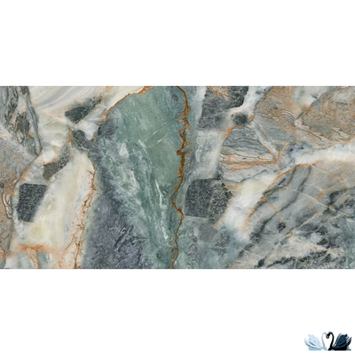 Керамогранит Fusure Ceramic FSS12041 60х120 см зеленый глянцевый