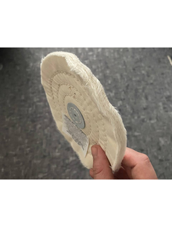 Круг полировальный муслин Белый 150 мм 20 слоев