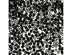 Toho Hexagon 11/0 - 5г - 49 Непрозрачный чёрный