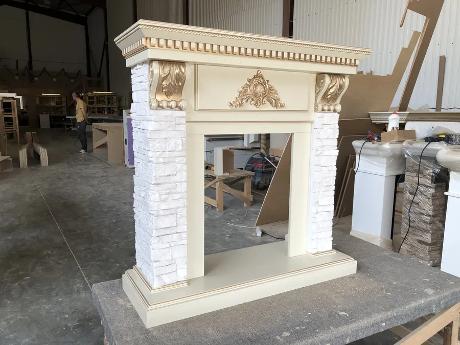 Электрический камин Бронкс (портал)