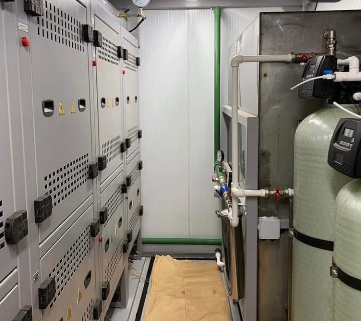 Индукционная паровая котельная 1000 кг/ч